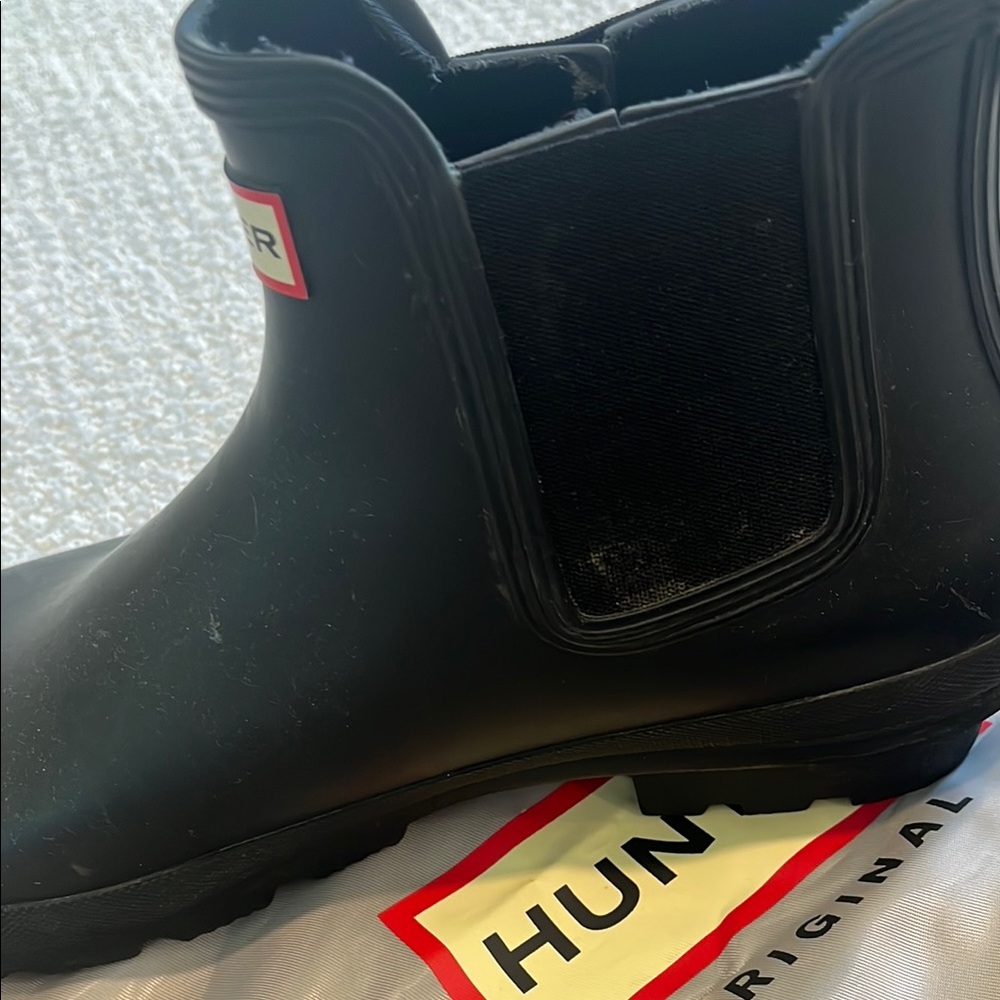 Hunter Original Black Rain Boots - Picture 3 of 7
